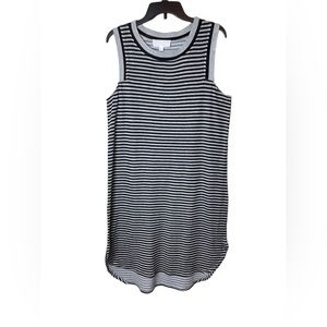 Superfoxx Gray & Black Maxi Dress—XL